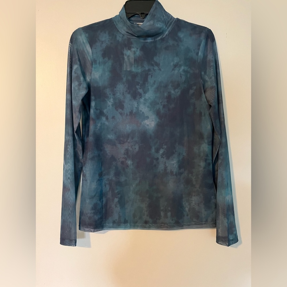 Anthropologie Sheer Turtleneck